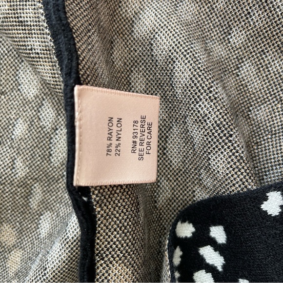 Philosophy Pullon Skirt Black Brown L - Picture 4 of 6